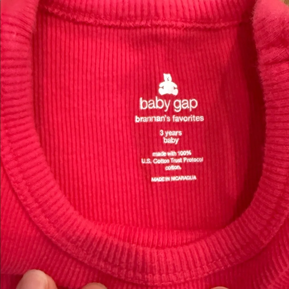 Baby GAP Pink Long Sleeve Top and Pants Set - Picture 7 of 9